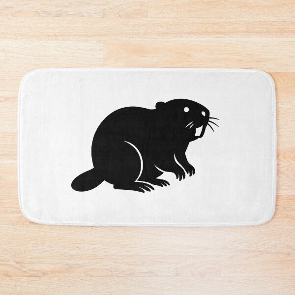 Item preview, Sleek Beaver Silhouette designed and sold by ArtistEmbrace.