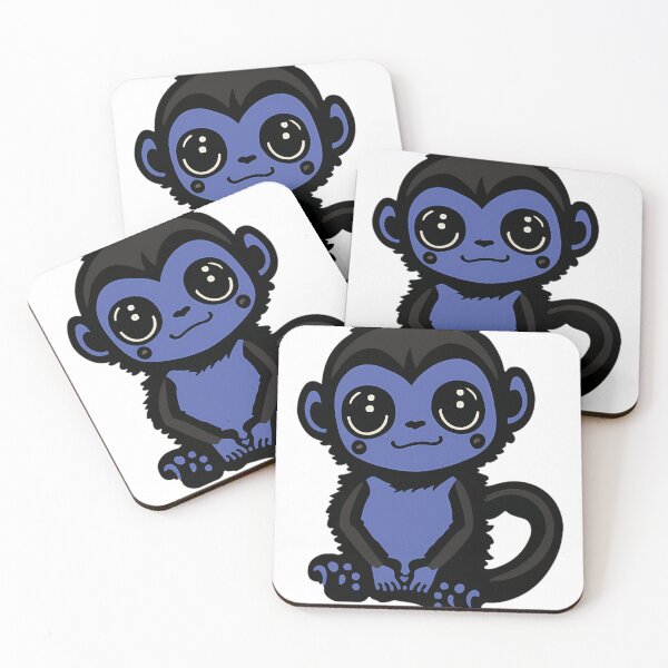 Item preview, Blue Little Monkey designed and sold by GiovanniLang.