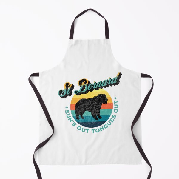 Item preview, St. Bernard Sun's Out Tongues Out Funny Summer designed and sold by Guarddogdrive.