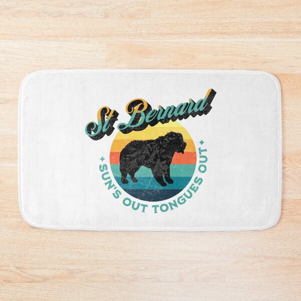 Item preview, St. Bernard Sun's Out Tongues Out Funny Summer designed and sold by Guarddogdrive.