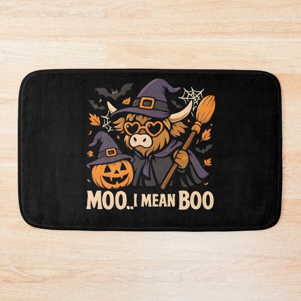 Item preview, Moo I Mean Boo Witch Highland Cow Halloween Costume  designed and sold by MizoX7.