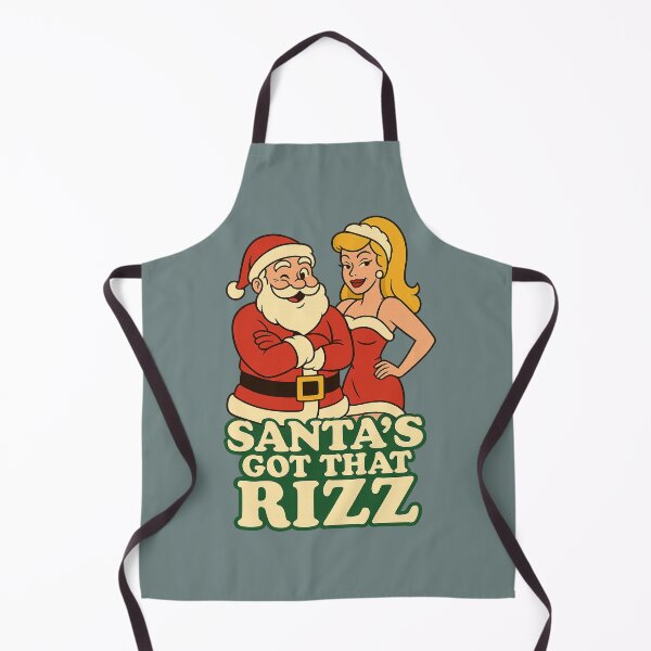 Item preview, Santa’s Got That Rizz – Funny Christmas Meme Cartoon designed and sold by Meandmyshop.
