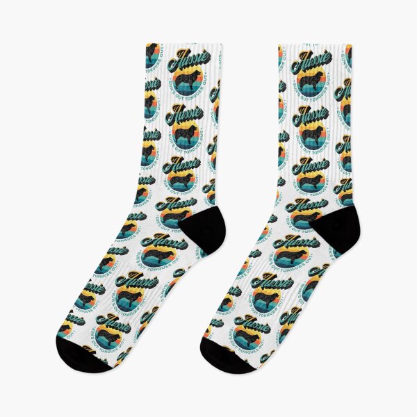 Item preview, Aussie Australian Shepherd Sun's Out Tongues Out designed and sold by Guarddogdrive.