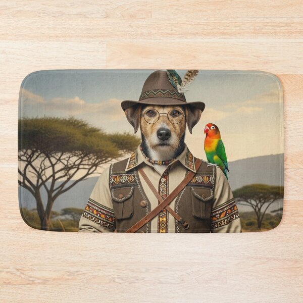 Item preview, DOG HUNTER . FUNNY AFRICA HUNTING DOG designed and sold by Obinne.
