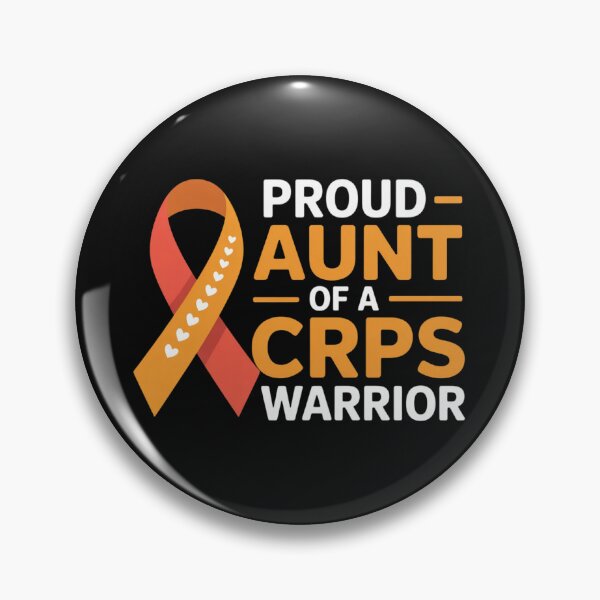 Item preview, Proud Aunt Of A CRPS Warrior RSD Awareness Ribbon RND designed and sold by Vastingan.