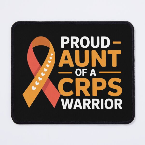 Item preview, Proud Aunt Of A CRPS Warrior RSD Awareness Ribbon RND designed and sold by Vastingan.