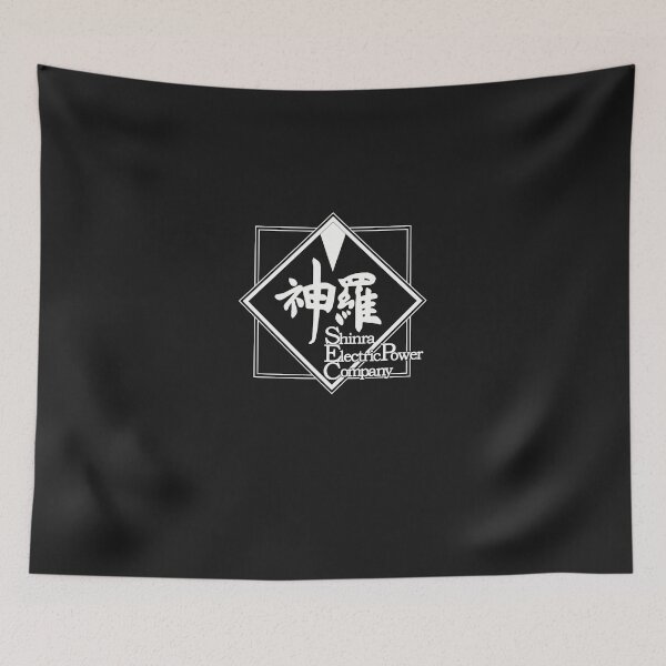 Item preview, Final Fantasy Vii Remake   Shinra Electric Power Company (Logo) White designed and sold by CallieChangd.