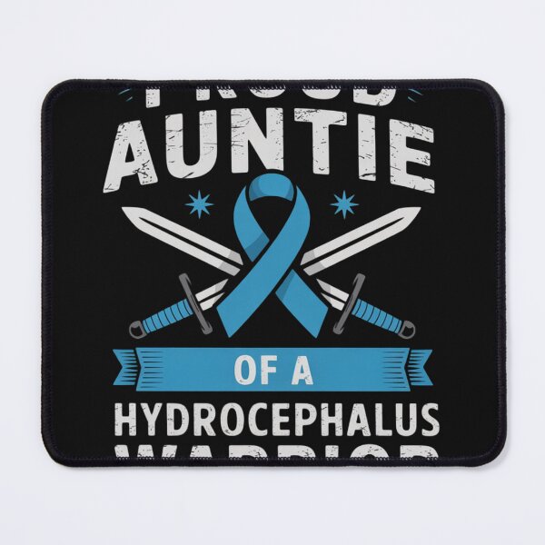 Item preview, Proud Auntie Of A Hydrocephalus Warrior Awareness Ribbon  designed and sold by Vastingan.