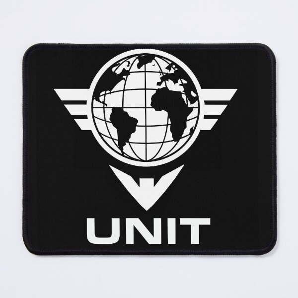 Item preview, UNIT;   Global Unity Emblem. [White on black background] designed and sold by CRITICALGRAFFIX.