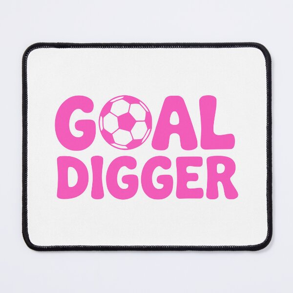 Item preview, Goal Digger! Pink Soccer Girl designed and sold by PMCreative.