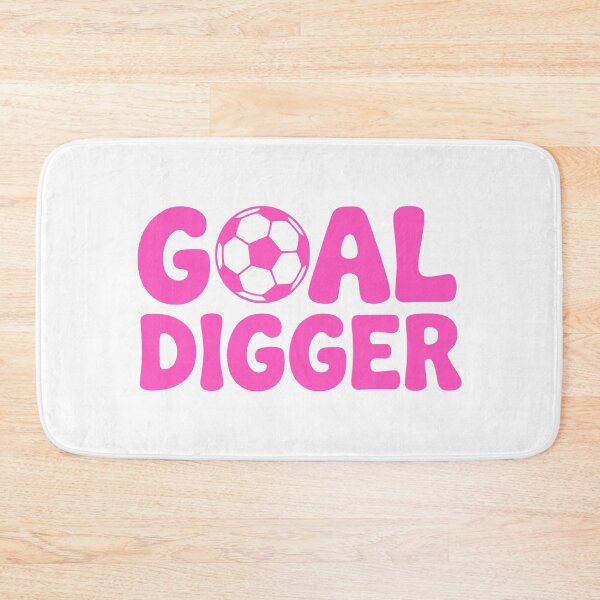 Item preview, Goal Digger! Pink Soccer Girl designed and sold by PMCreative.