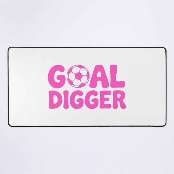 Item preview, Goal Digger! Pink Soccer Girl designed and sold by PMCreative.