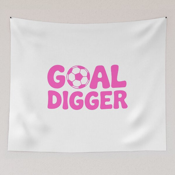 Item preview, Goal Digger! Pink Soccer Girl designed and sold by PMCreative.