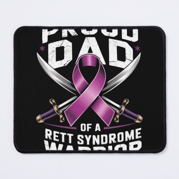Item preview, Proud Dad Of A Rett Syndrome Warrior RTT Awareness Daddy designed and sold by Vastingan.
