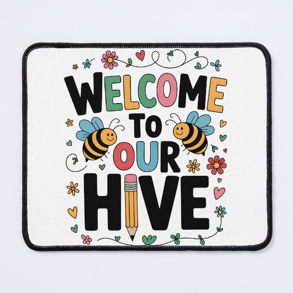 Item preview, Welcome To Our Hive Bee Teacher Classroom Honey Pencil designed and sold by BakeryDozen.