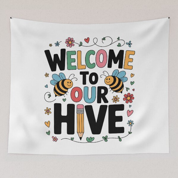 Item preview, Welcome To Our Hive Bee Teacher Classroom Honey Pencil designed and sold by BakeryDozen.