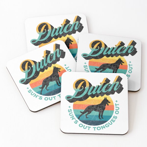 Item preview, Dutch Shepherd Sun's Out Tongues Out Gift designed and sold by Guarddogdrive.