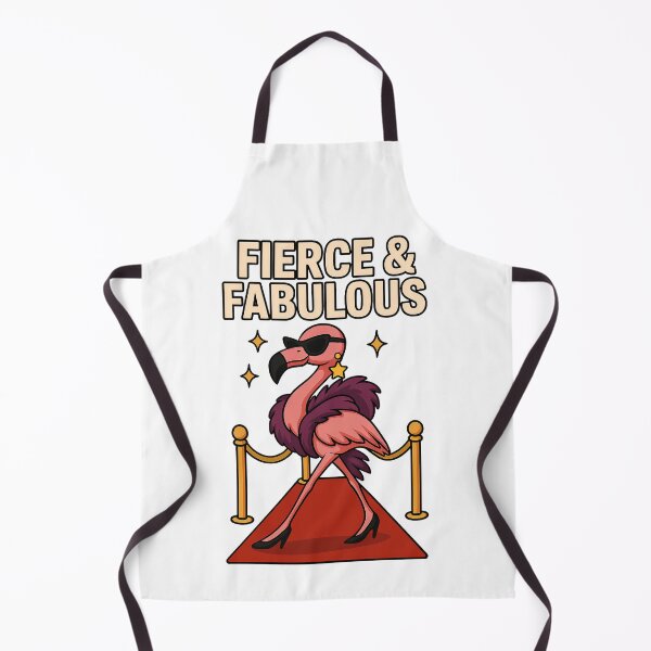 Item preview, Fierce & Fabulous Red Carpet Flamingo designed and sold by pinkchaossquad.