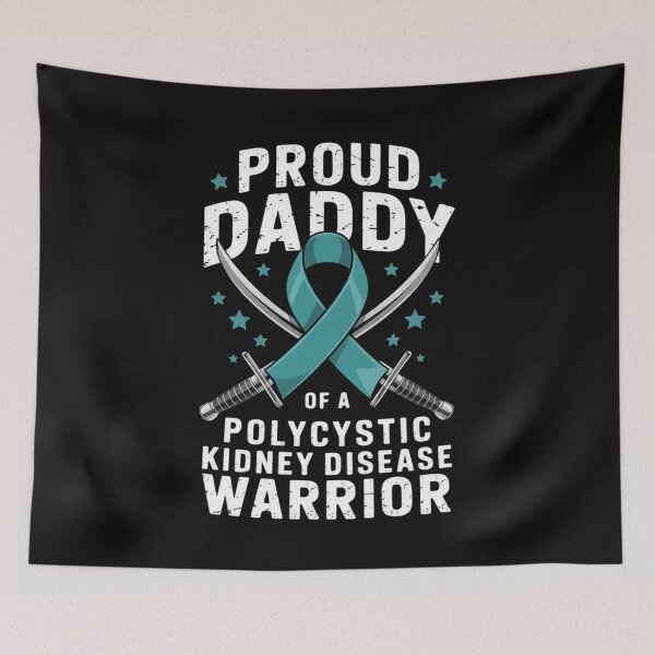 Item preview, Proud Daddy Of A Polycystic Kidney Disease Warrior PKD designed and sold by Vastingan.