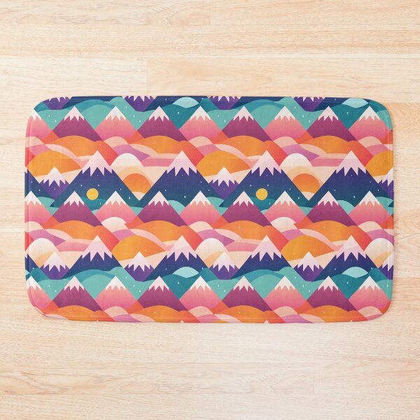 Item preview, Mountain During Sunset Pattern designed and sold by ibi2444.