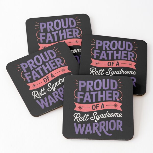 Item preview, Proud Father Of Rett Syndrome Warrior, Rett Syndrome Support designed and sold by Vastingan.