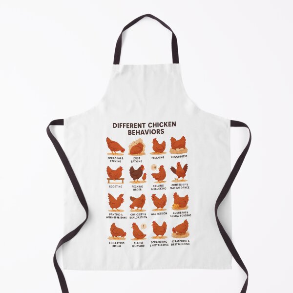 Item preview, Different Chicken Behaviors Chart designed and sold by ChickenFund.