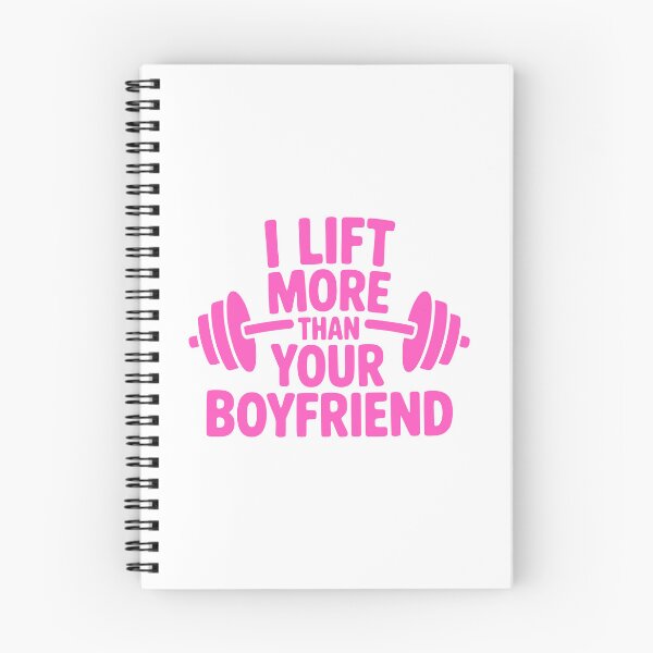 Item preview, I Lift More Than Your Boyfriend! Pink Girly designed and sold by PMCreative.