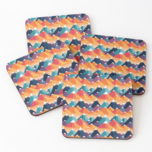Item preview, Mountain During Sunset Pattern designed and sold by ibi2444.