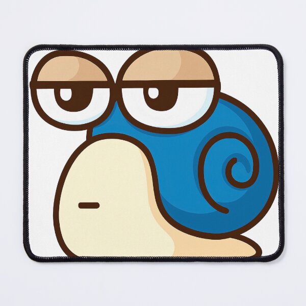 Item preview, Maplestory Blue Snail Pixel Art designed and sold by Bingerzz' Marketplace.