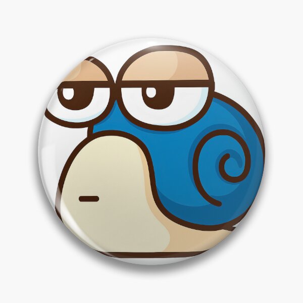 Item preview, Maplestory Blue Snail Pixel Art designed and sold by Bingerzz' Marketplace.