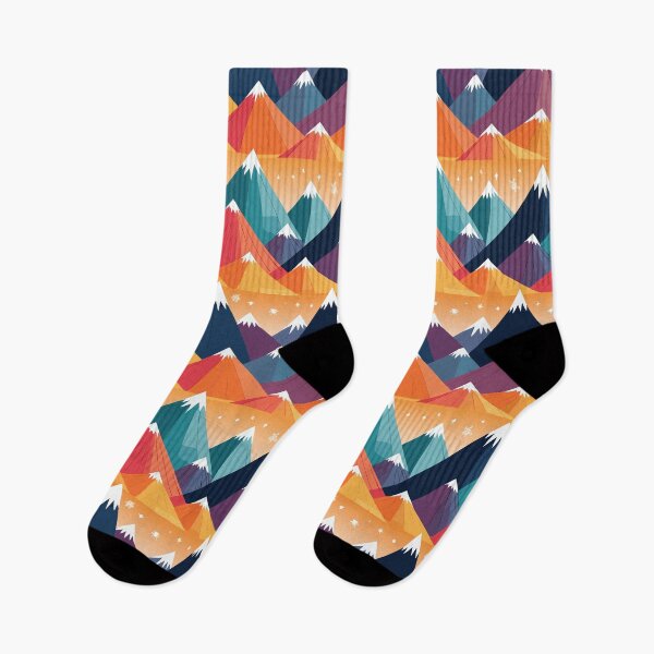 Item preview, Mountain During Sunset Pattern designed and sold by ibi2444.