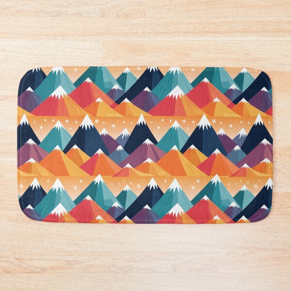 Item preview, Mountain During Sunset Pattern designed and sold by ibi2444.