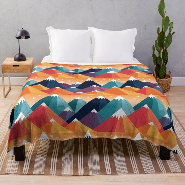 Item preview, Mountain During Sunset Pattern designed and sold by ibi2444.