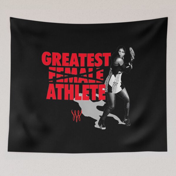 Item preview, Greatest Athlete Serena designed and sold by JACKSONFLORES.