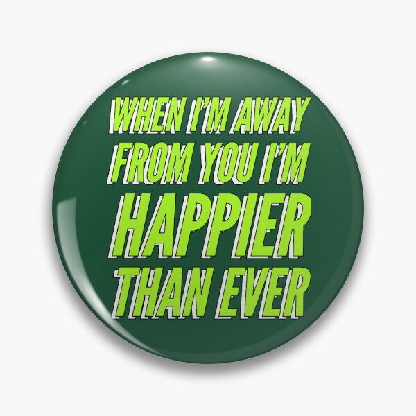 Item preview, Billie eilish happier than ever  designed and sold by Saprompt.