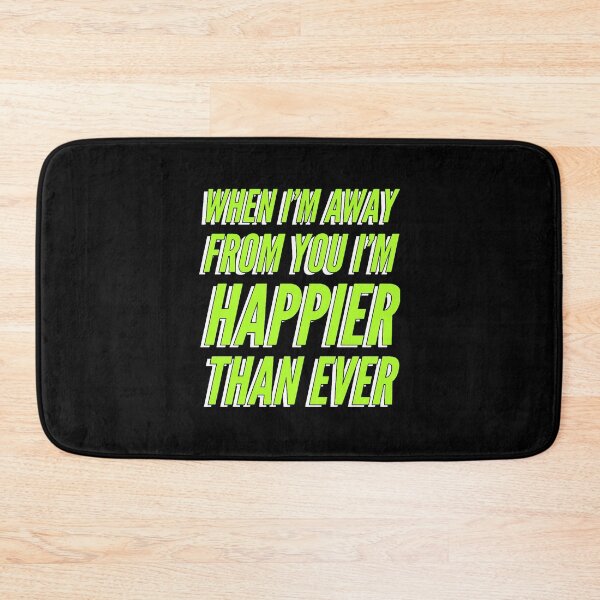 Item preview, Billie eilish happier than ever  designed and sold by Saprompt.
