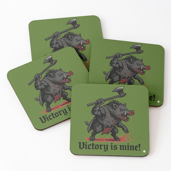 Item preview, The Battle Hog designed and sold by Zoologybestiary.