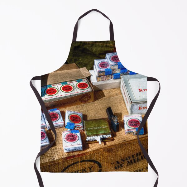 Item preview, Vintage Cigarette Display on Wooden Crate designed and sold by Paul Thompson Photography.