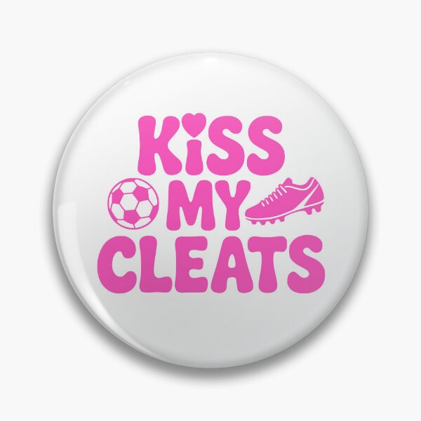 Item preview, Kiss My Cleats! Pink Girly designed and sold by PMCreative.