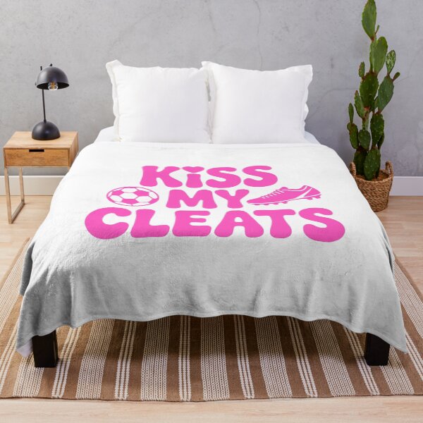 Item preview, Kiss My Cleats! Pink Girly designed and sold by PMCreative.