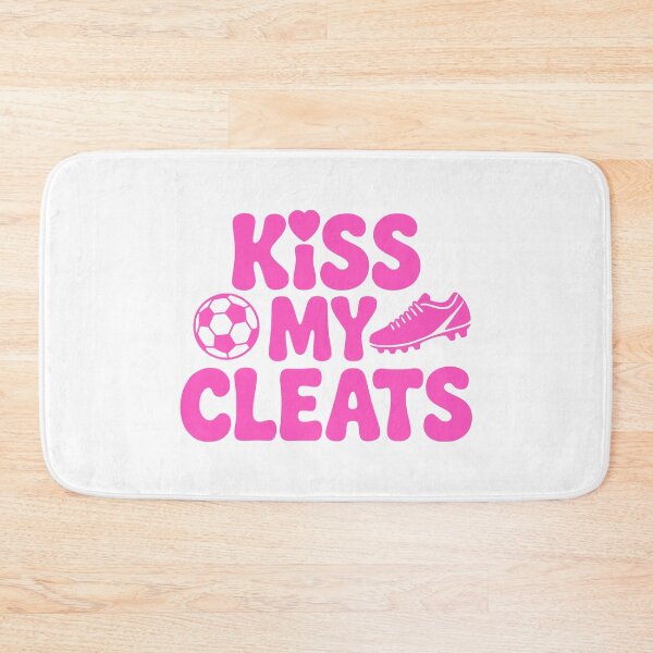 Item preview, Kiss My Cleats! Pink Girly designed and sold by PMCreative.