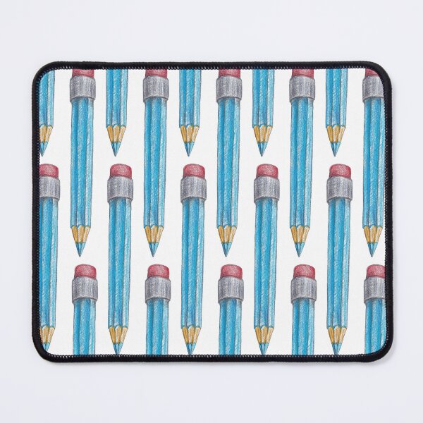 Item preview, Blue Pencil Illustration designed and sold by AlisaArtDecor.