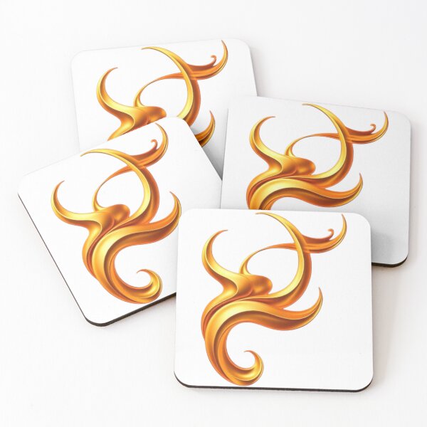 Item preview, Golden Flame Letter F – Luxury 3D Alphabet Design designed and sold by 1TruthMatrix.