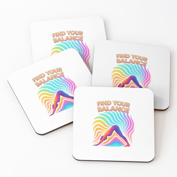 Item preview,  Find Your Balance Yoga Pose designed and sold by Fitnessandyoga.