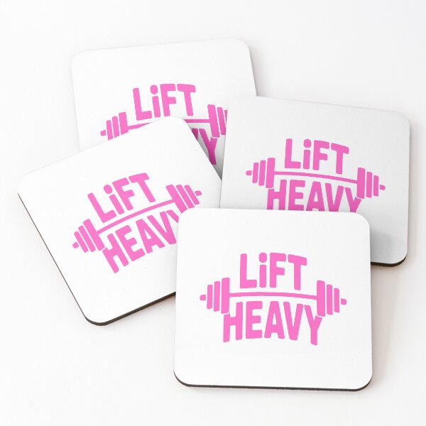 Item preview, Lift Heavy! Pink Girly designed and sold by PMCreative.