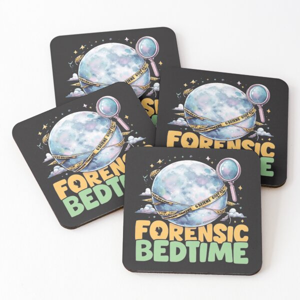 Item preview, Forensic Bedtime- Funny true crime to fall asleep to  designed and sold by Antik by Schulz.