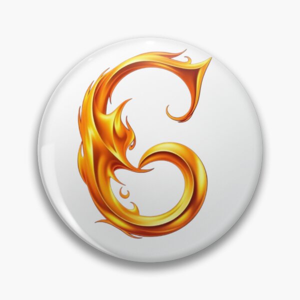 Item preview, Golden Flame Letter G – Luxury 3D Alphabet Design designed and sold by 1TruthMatrix.