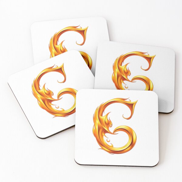 Item preview, Golden Flame Letter G – Luxury 3D Alphabet Design designed and sold by 1TruthMatrix.