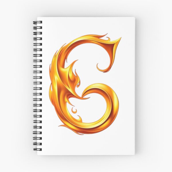 Item preview, Golden Flame Letter G – Luxury 3D Alphabet Design designed and sold by 1TruthMatrix.