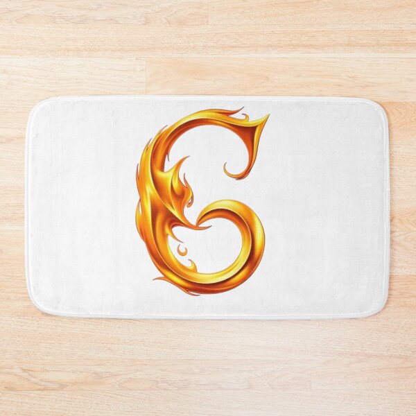 Item preview, Golden Flame Letter G – Luxury 3D Alphabet Design designed and sold by 1TruthMatrix.